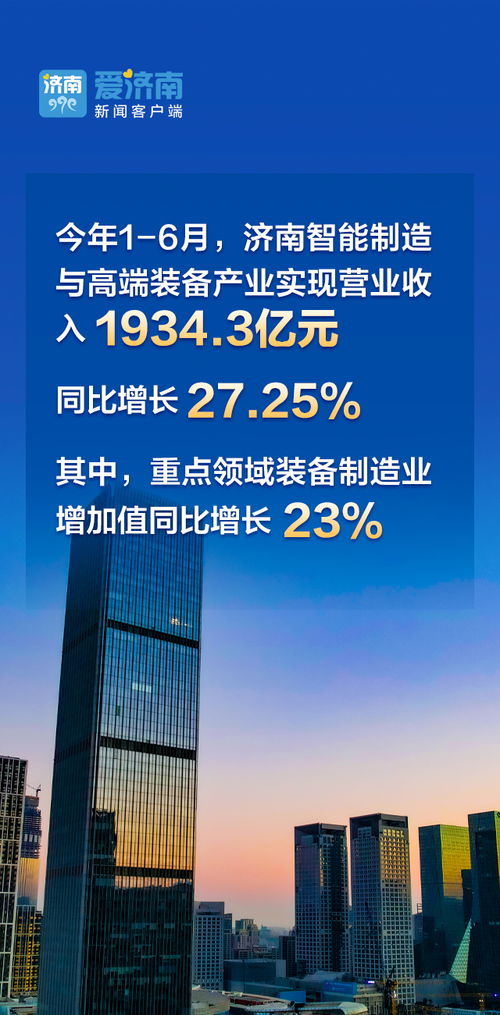 济南智能制造与高端装备产业发展如何 数据作答凤凰网山东 凤凰网